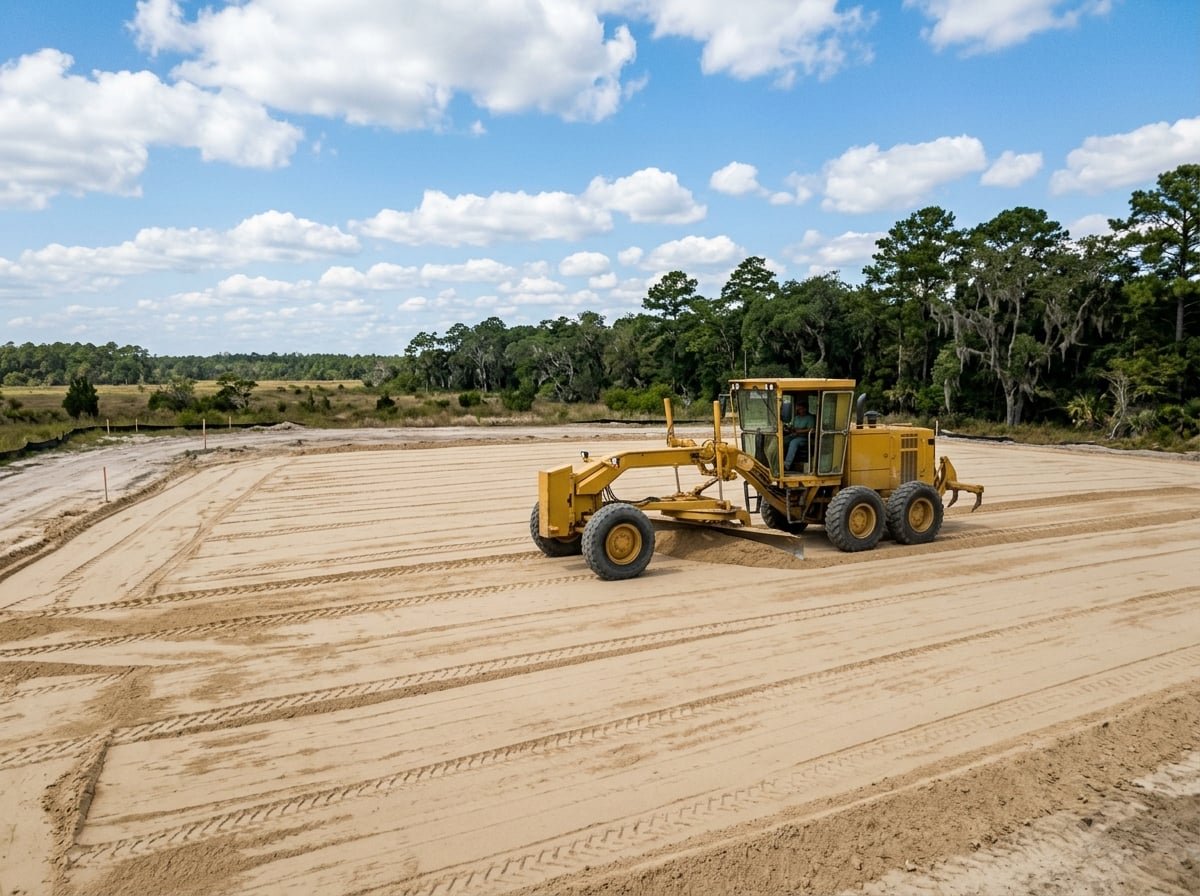 Mass & Finish Grading for new development and subdivision projects in the Lowcountry SC