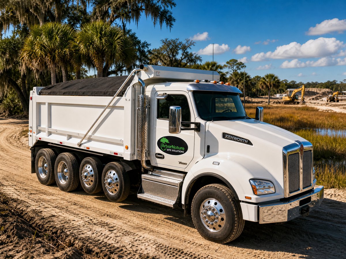 Topsoil, Fill Dirt & Aggregate Delivery — ArborNature Site Solutions